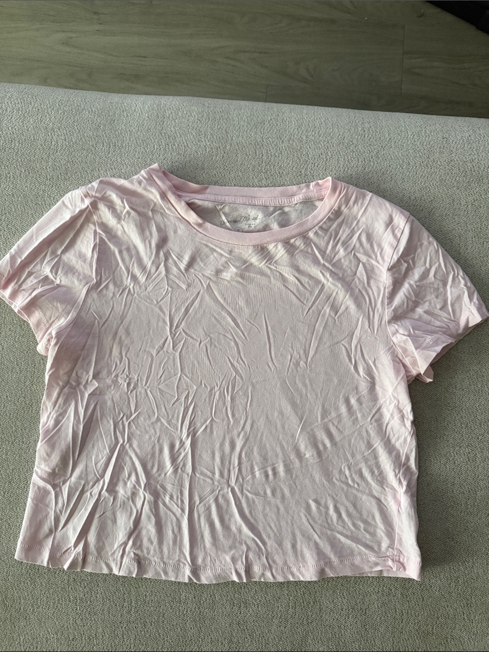 Universal Thread Light Pink Crop Tee